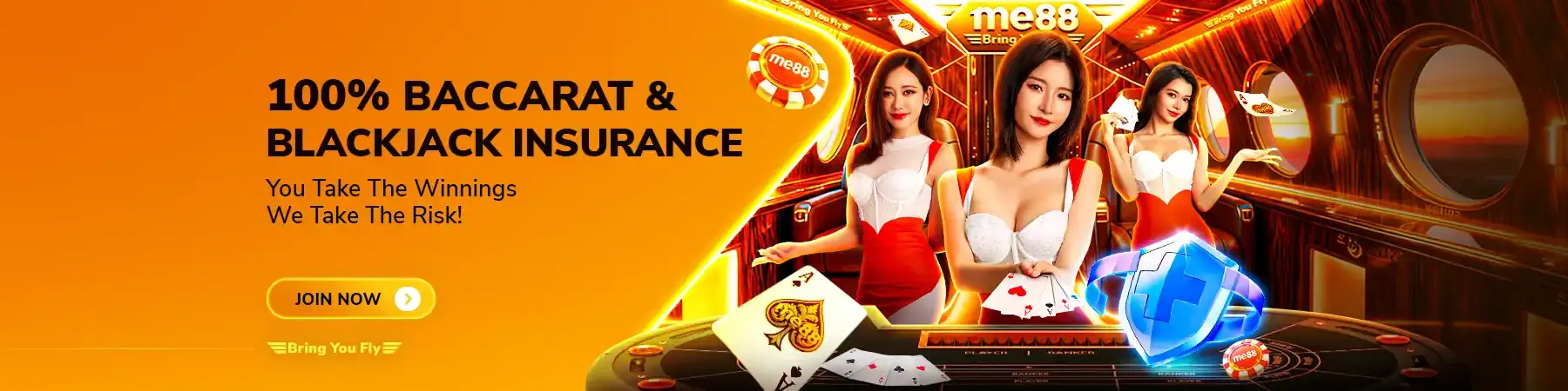 me88 Baccarat and Blackjack 100% Welcome Bonus Malaysia